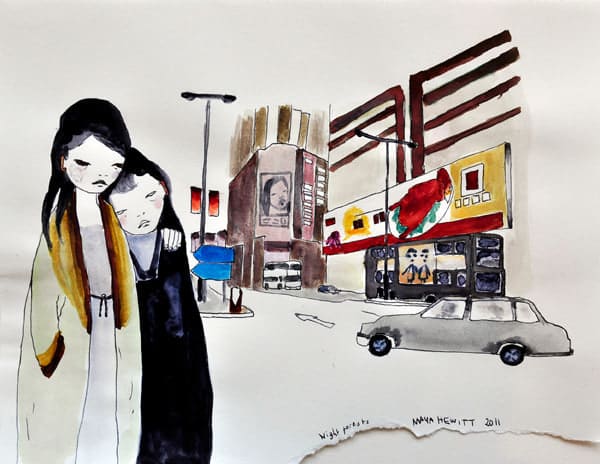 Maya Hewitt, Night Forests, 2011