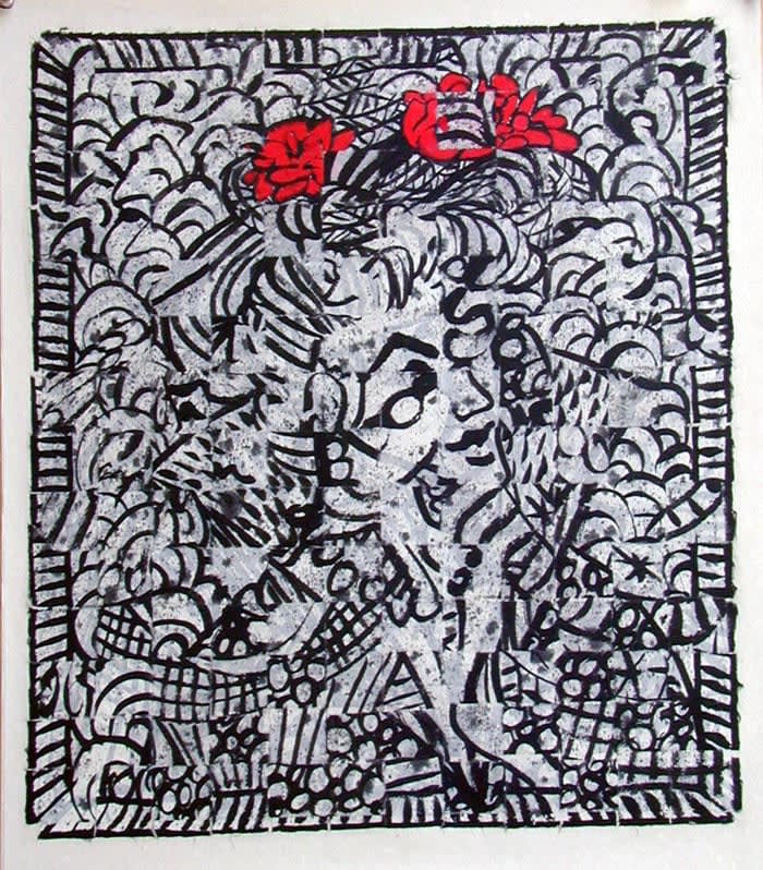 Nicole Dufour, Le chapeau aux pivoines, 2004