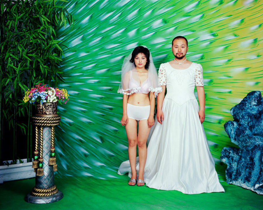 Cang Xin, Identity Exchange Series, Wedding Yellow, 2003