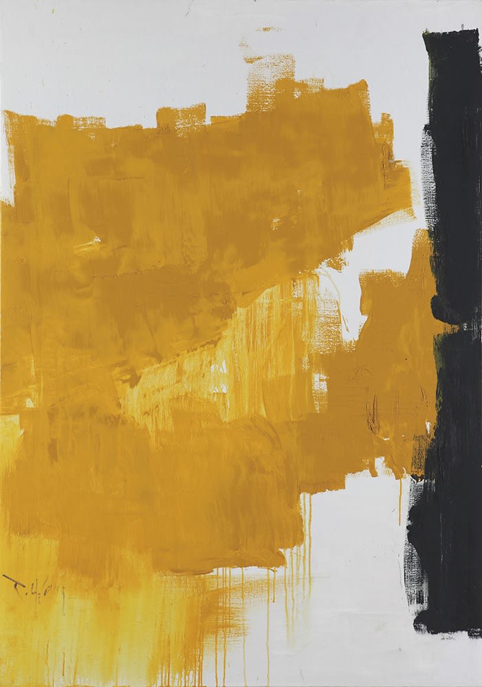 Huang Rui, Yellow Abstraction, 1995