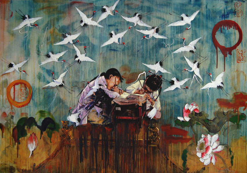 Hung Liu, Study, 2010