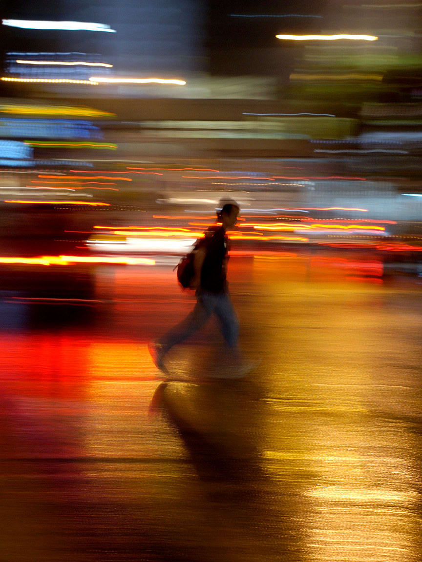 William Furniss, Rain on Pedder Street 2, Hong Kong, 2005
