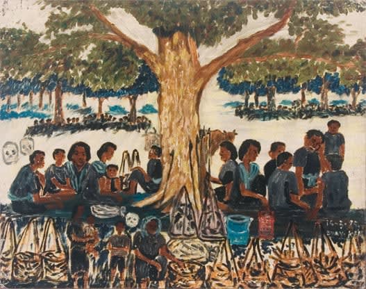 SVAY Ken, Lunch During Khmer Rouge Times, 1994