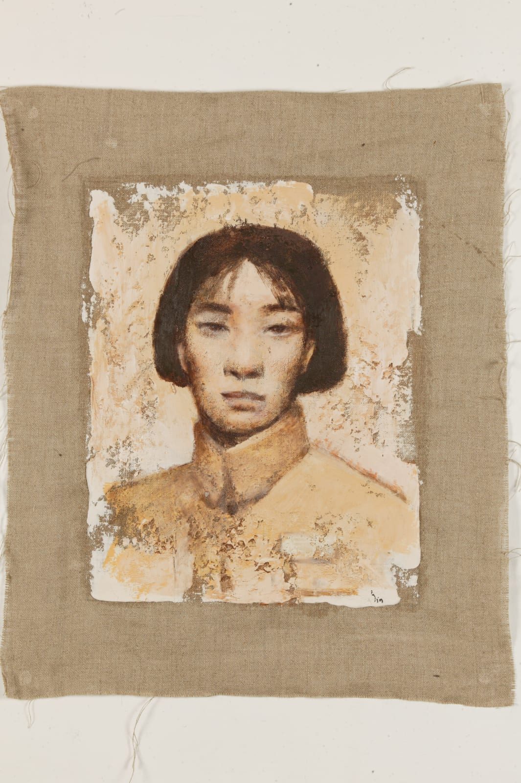 Yin Xin, Communist Portrait-1, 1996