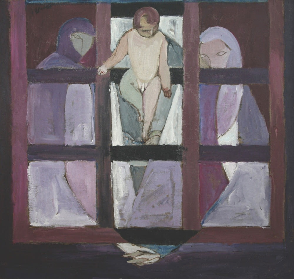 Huang Rui, Celebrating the Birth of a Son, 1982