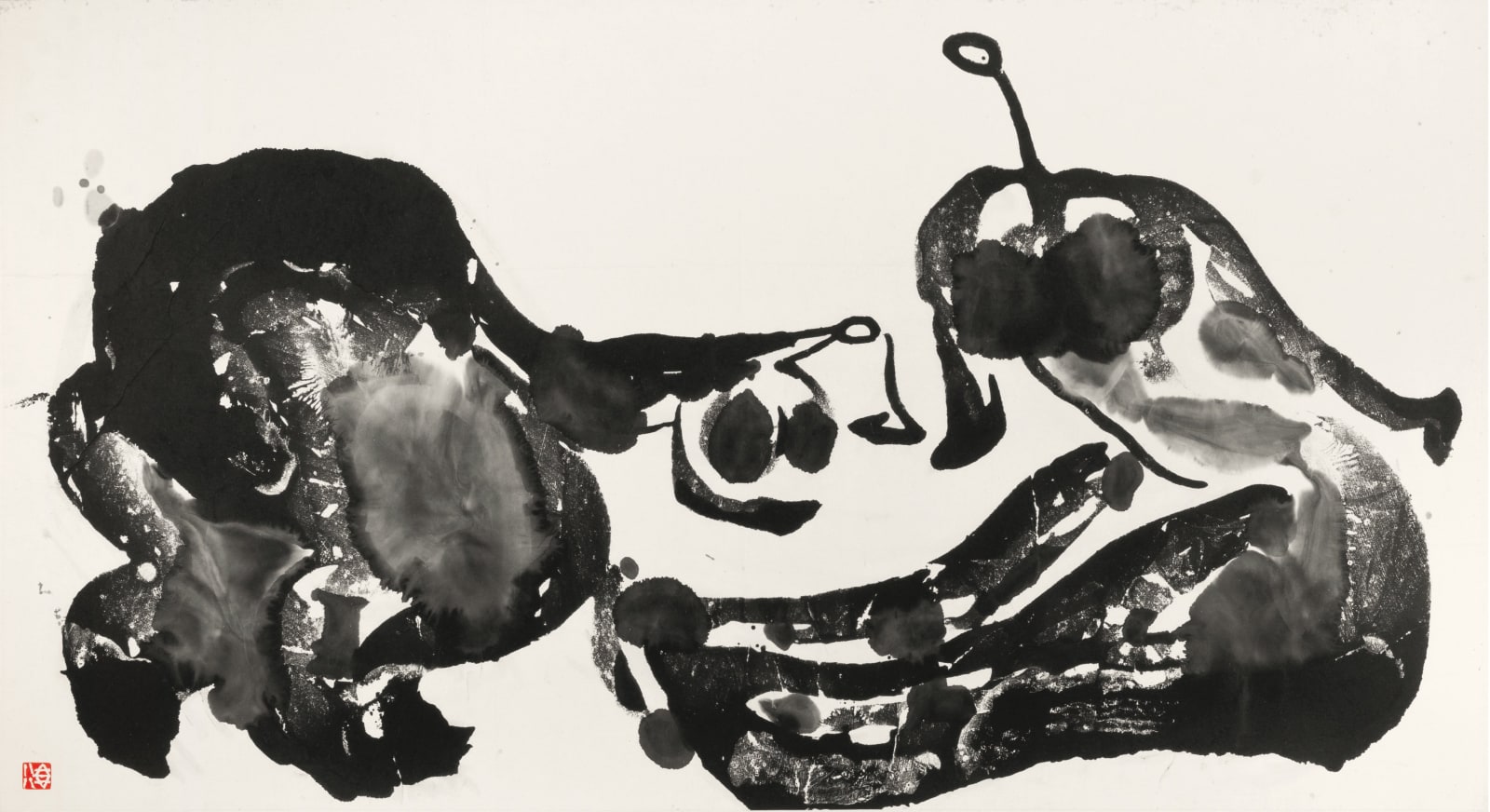 Ma Desheng, A Break after Dancing II, 1988