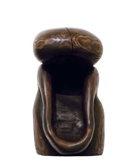 Wang Keping, Standing Woman with Joined Hands, 1998