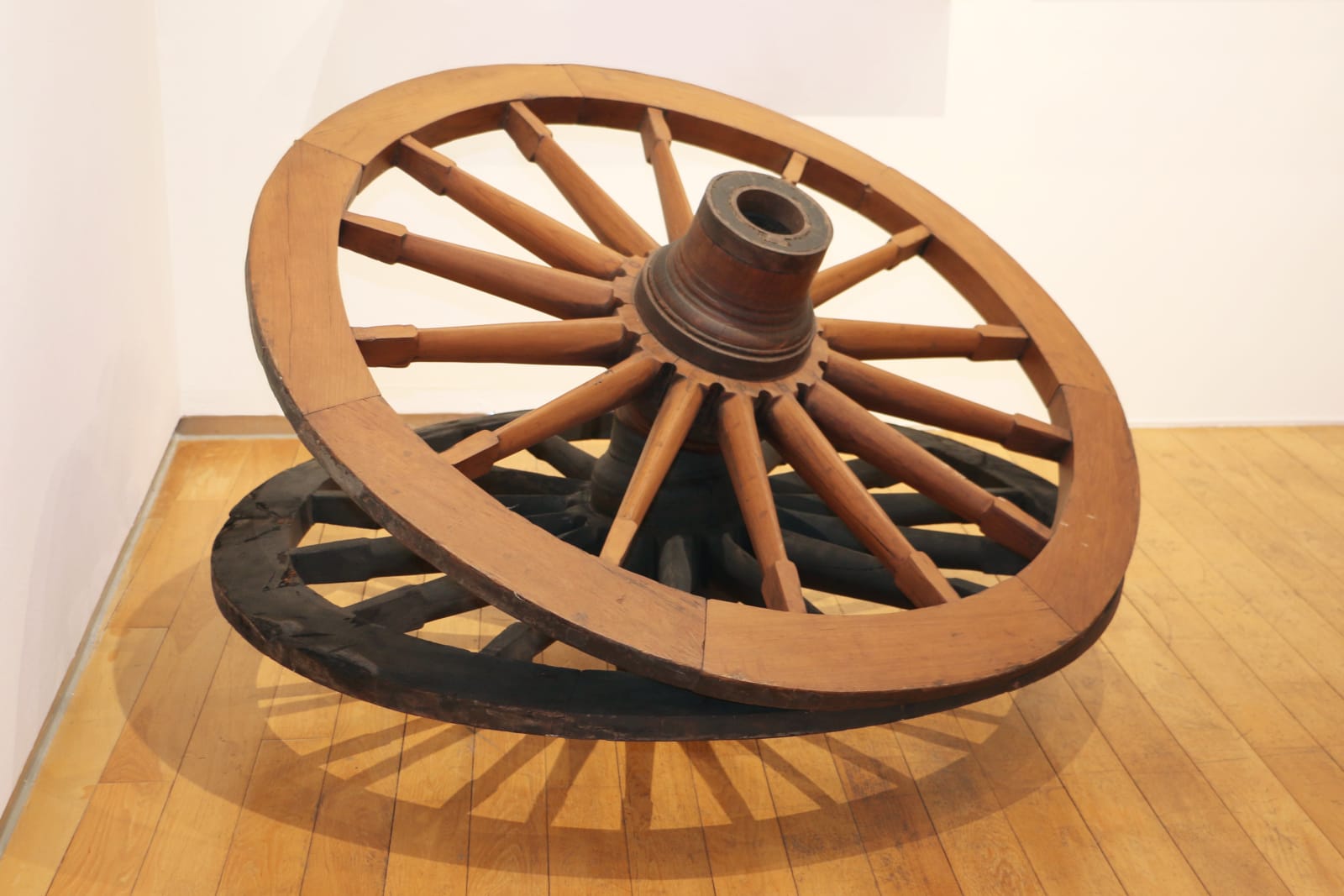 Htein Lin, The Wheel And His Shadow, 2017