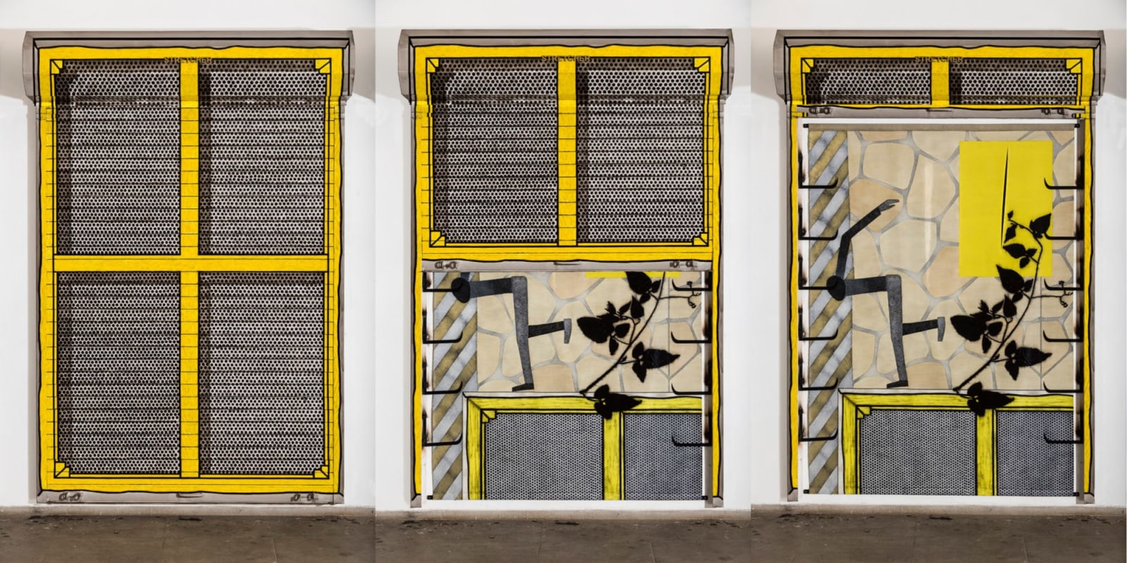 Atul Dodiya, Stretcher, 2013