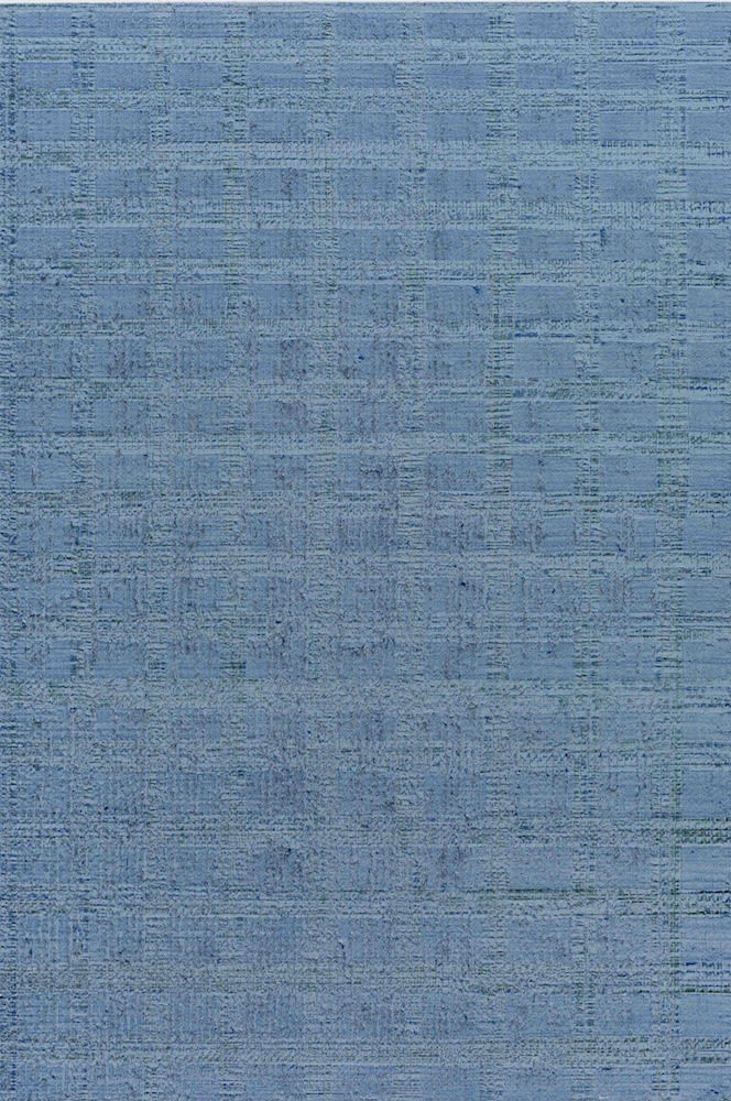 Chi Qun, Intersection - Blue & Grey, 2017