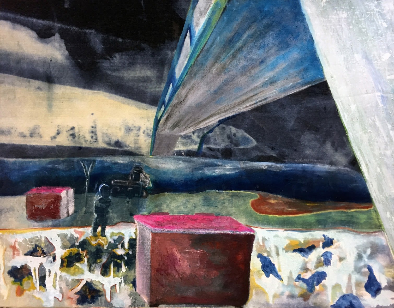 Lamothy Kwok, Study for the Overpasses from 1997 to 2001 – Wandering in 1997 January, 2017