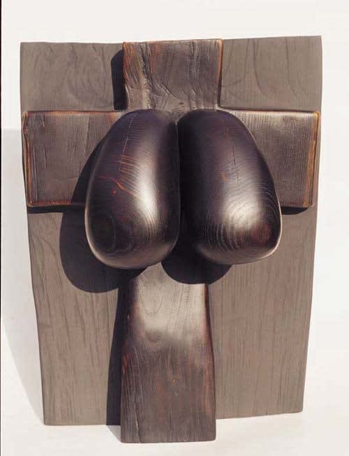 Wang Keping, Déese Croix, 2000