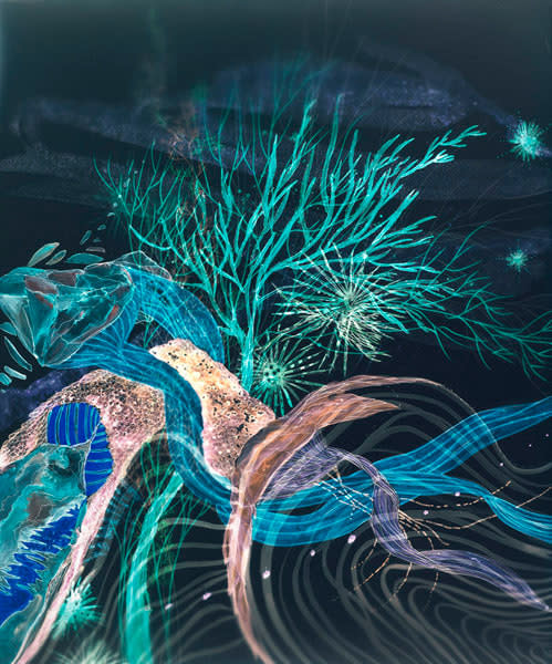 Christine Nguyen, Caverns Are Moving, 2009