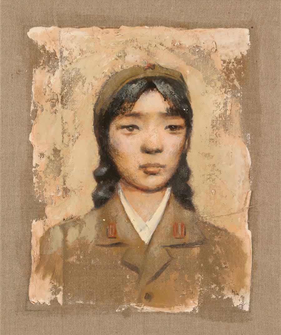 Yin Xin, Communist Portrait 38, 2004