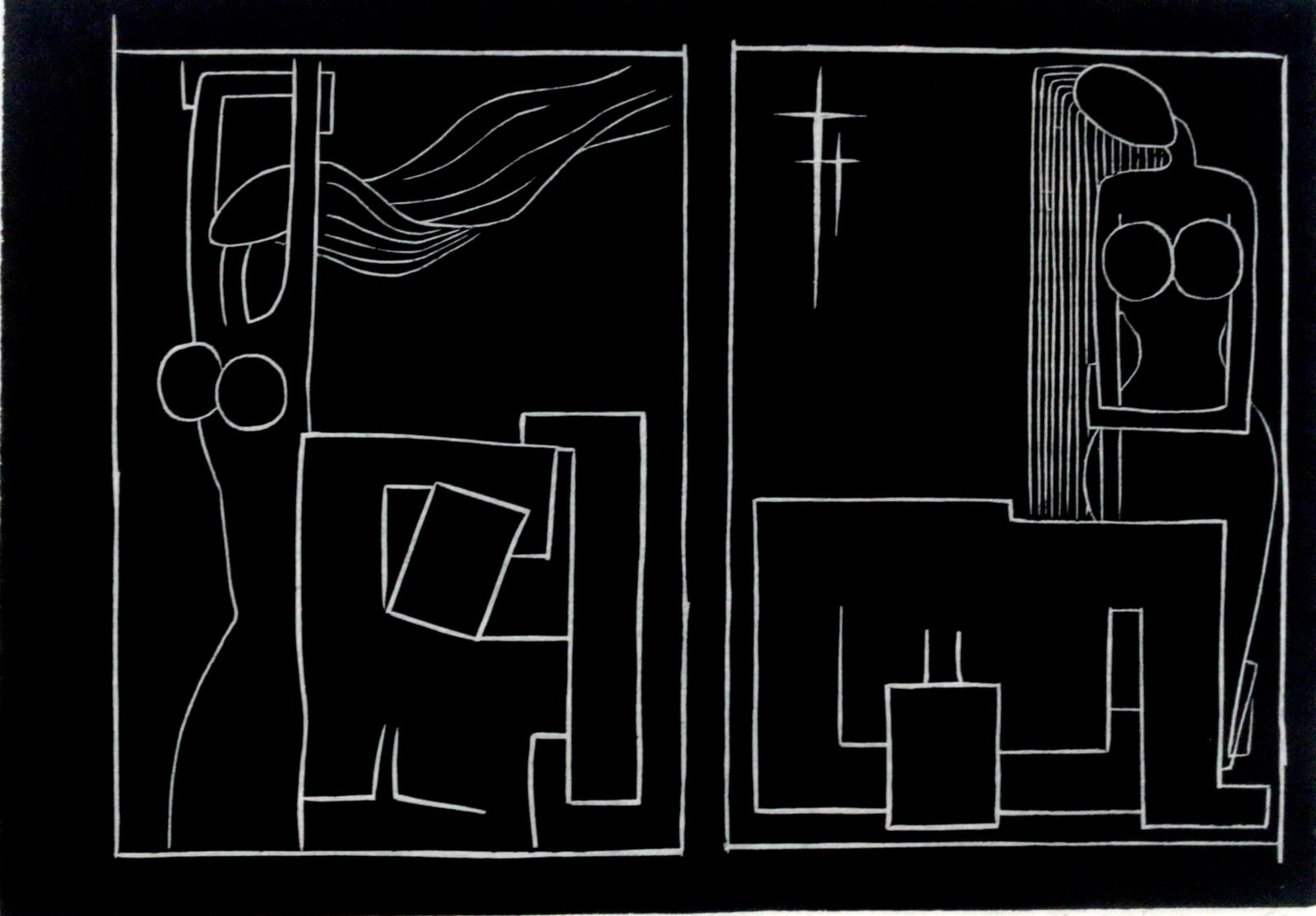 Ma Desheng, Young Lady II, 1980