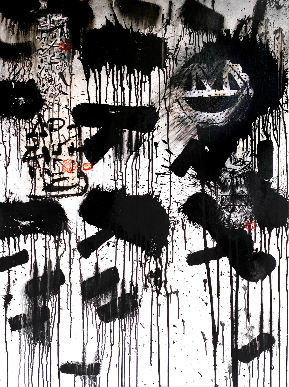 Frog King, Frog Xpression and Tears of Hope B, 2019