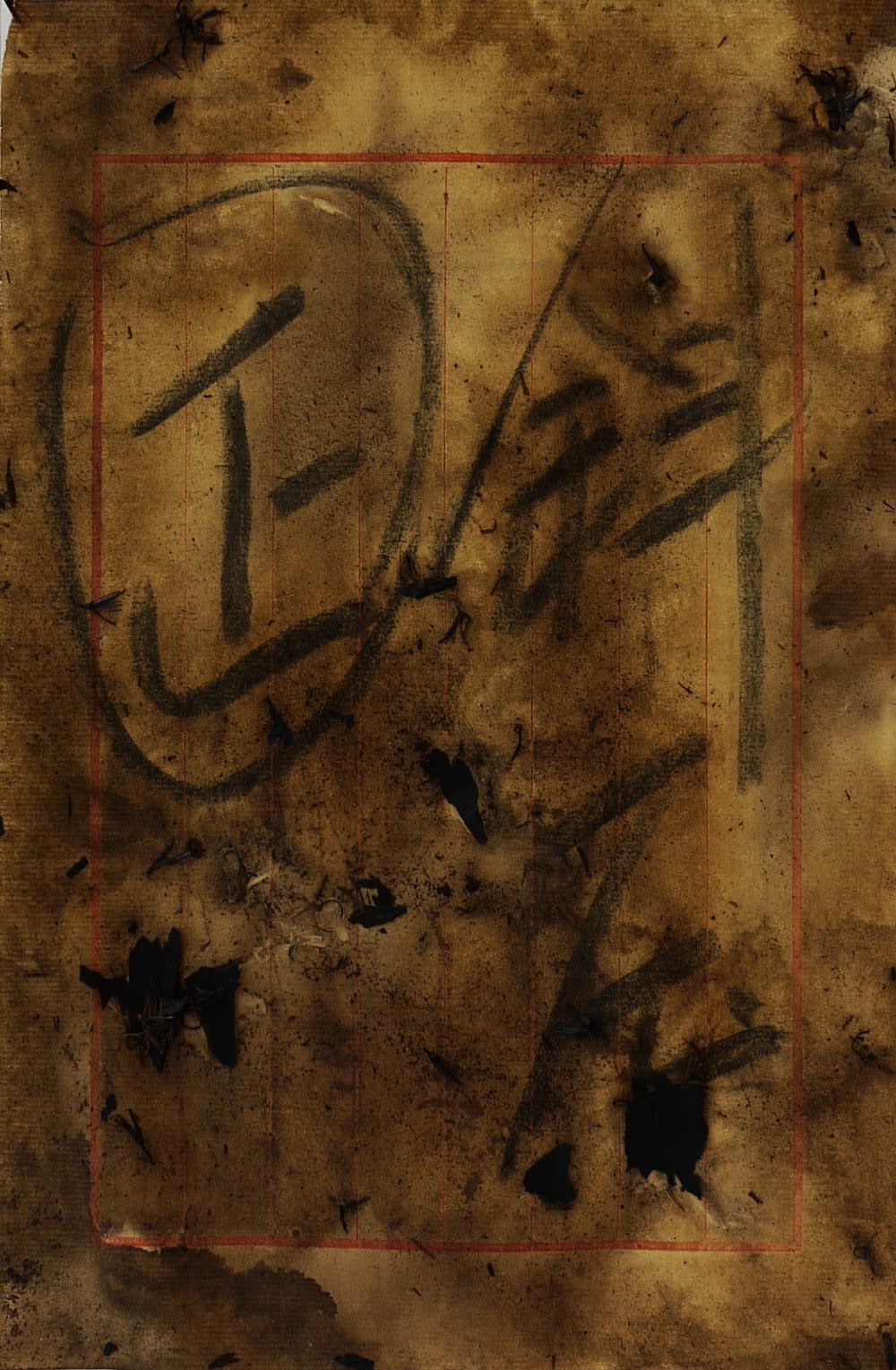 Xiao Lu, Love Letter No. 20 Straight and Skewed, 2011