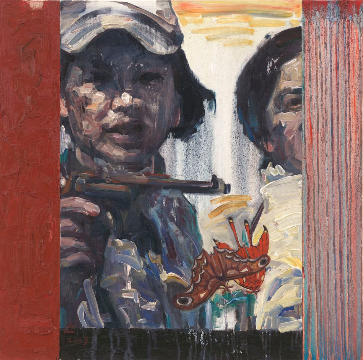Hung Liu, For the Struggle Carries On, 2009