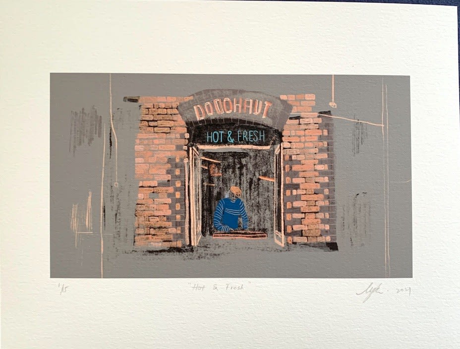 Florence Yuk Ki Lee, Elephant in Castle (Print-013), 2021