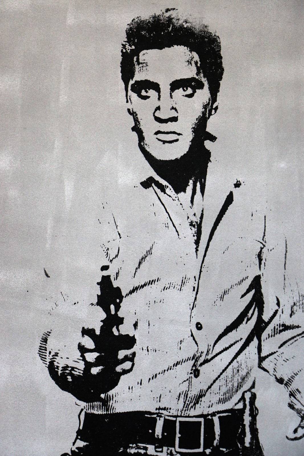 Louis Waldon, Elvis by Warhol Printmaker Louis Waldon, 2004