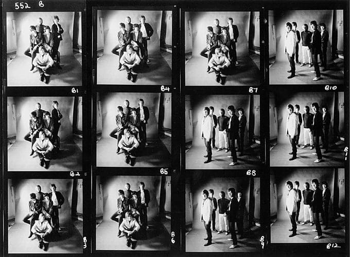 Gered Mankowitz, Stones Contact Sheet. , 1965