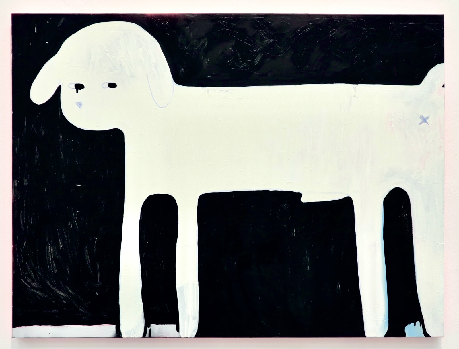 Karen Chan, Big white dog, 2023