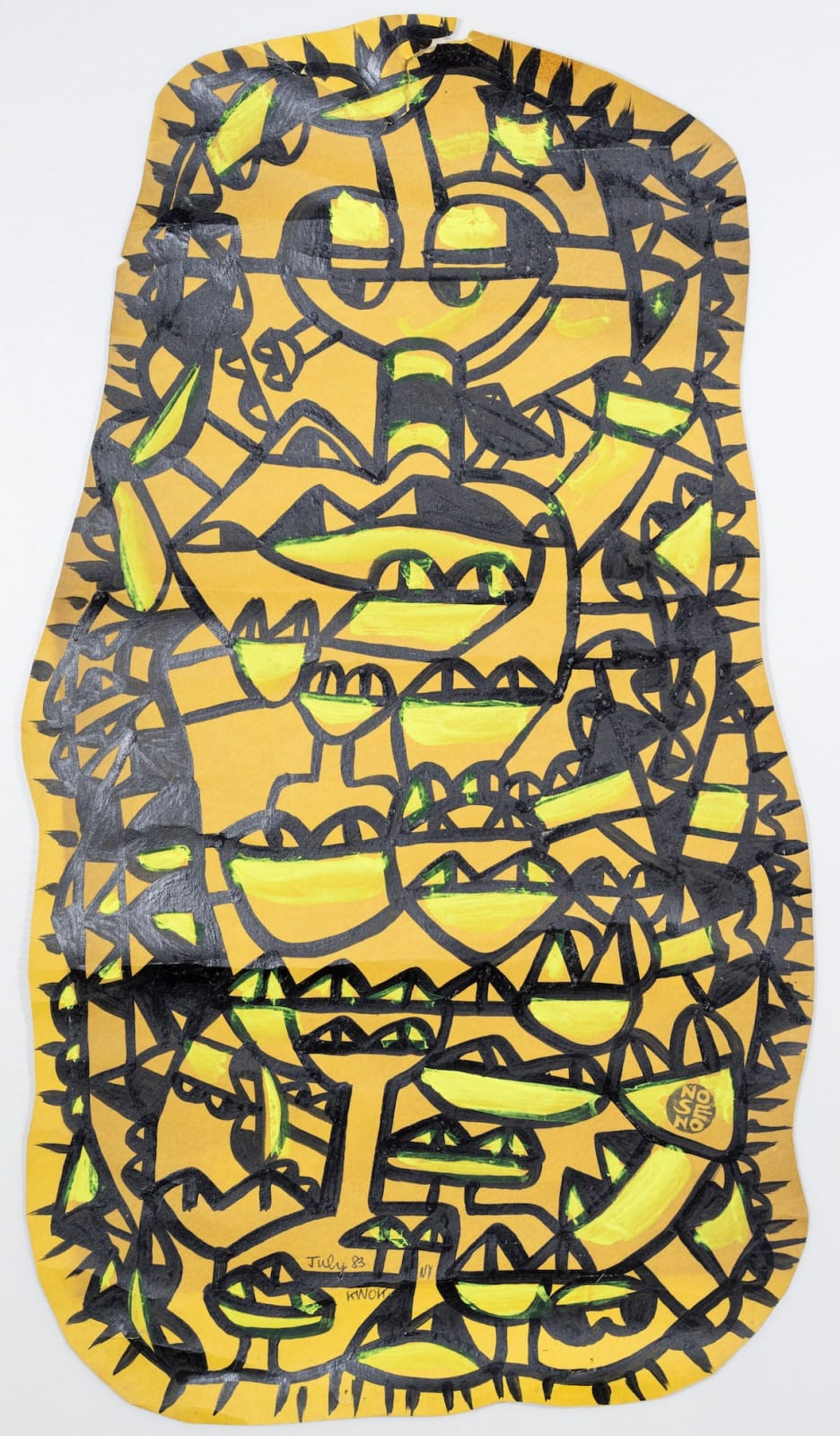 Frog King, Yellow Froggy Tribe, 1983