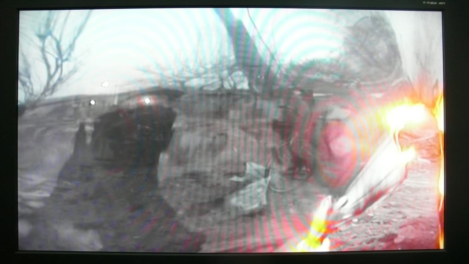 Song Dong, Burning Mirror, 2001