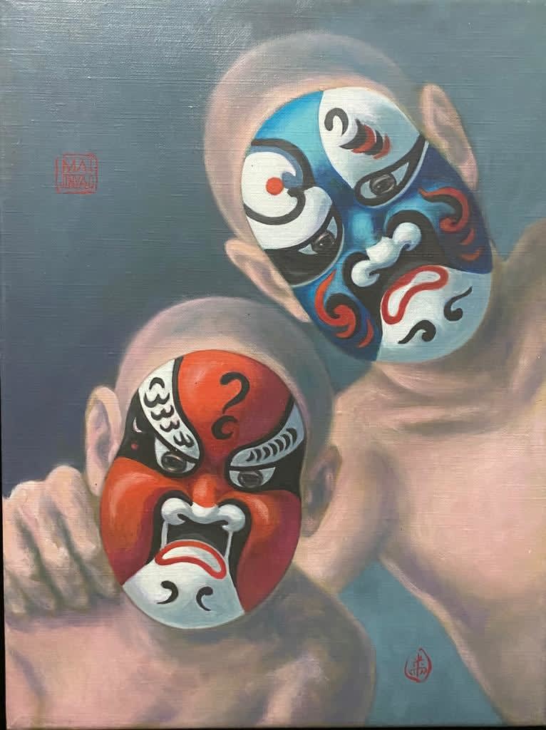 Mai Jin Yao, Mask Series No.65, 1996