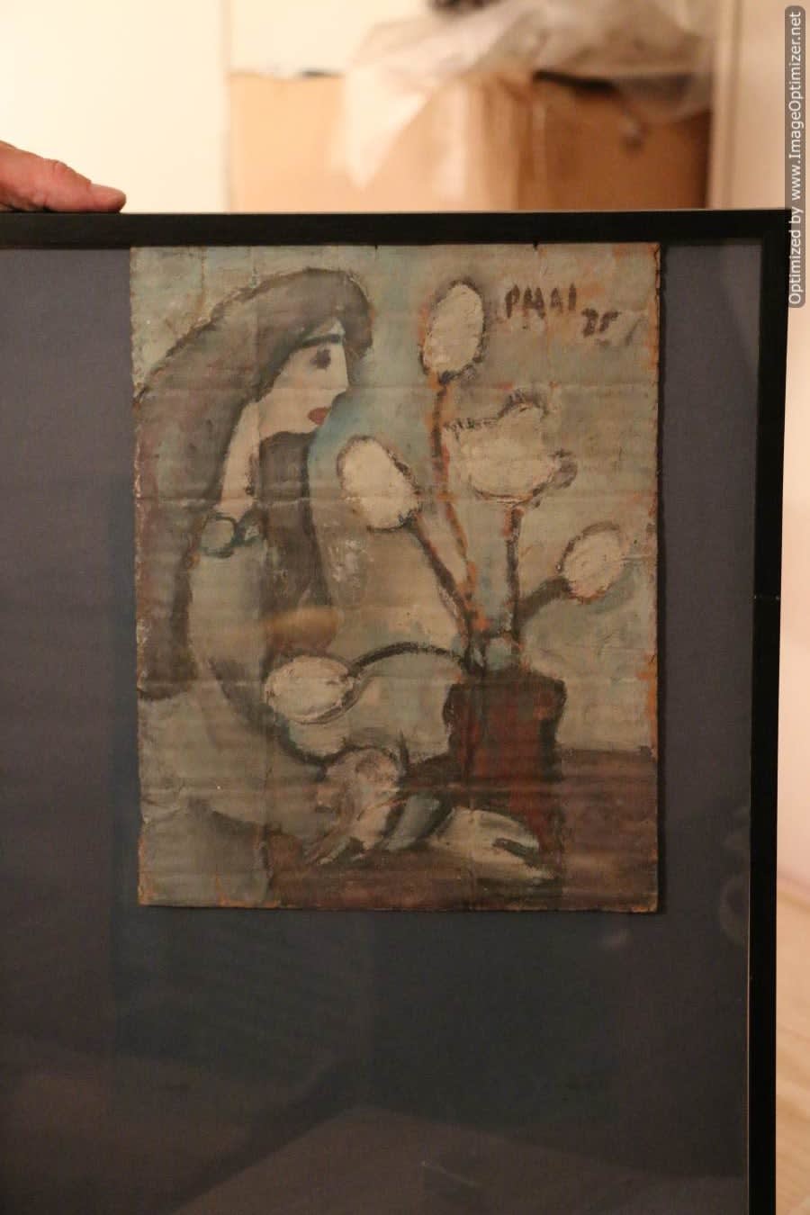 Bui Xuan Phai, Woman with Flowers