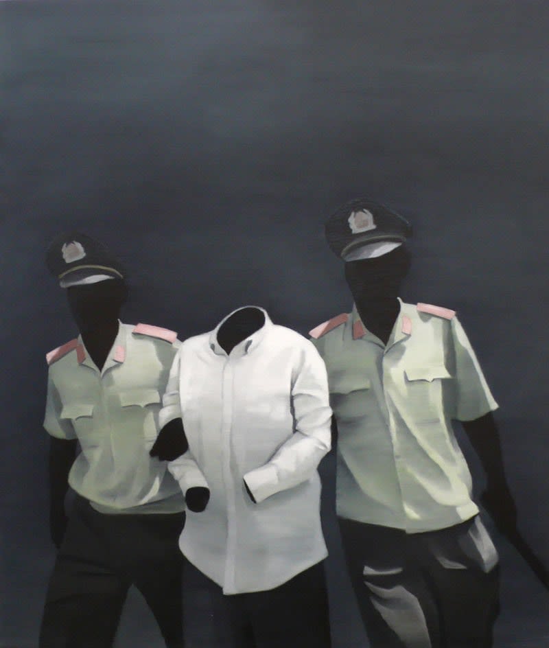 Nguyen Thai Tuan, Black Painting No.30, 2008