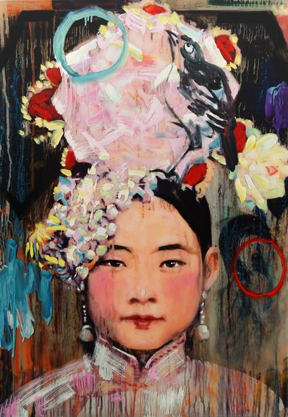 Hung Liu, Lady Gege, 2010