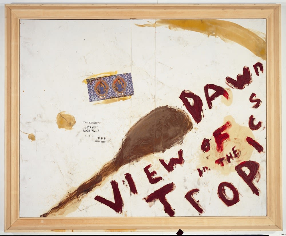 Julian Schnabel, View of Dawn in The Tropics, 1993