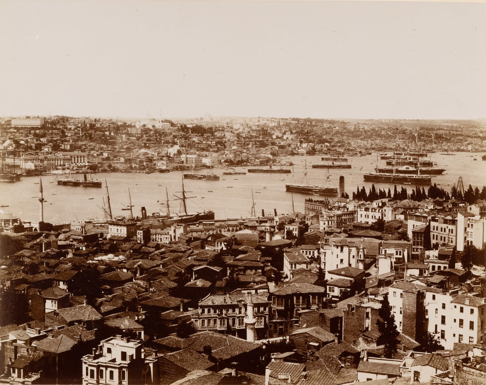 Gülmez Frères, Panorama from Galata Tower