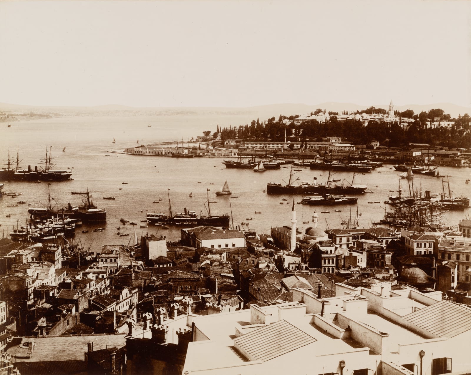 Gülmez Frères, Panorama from Galata Tower