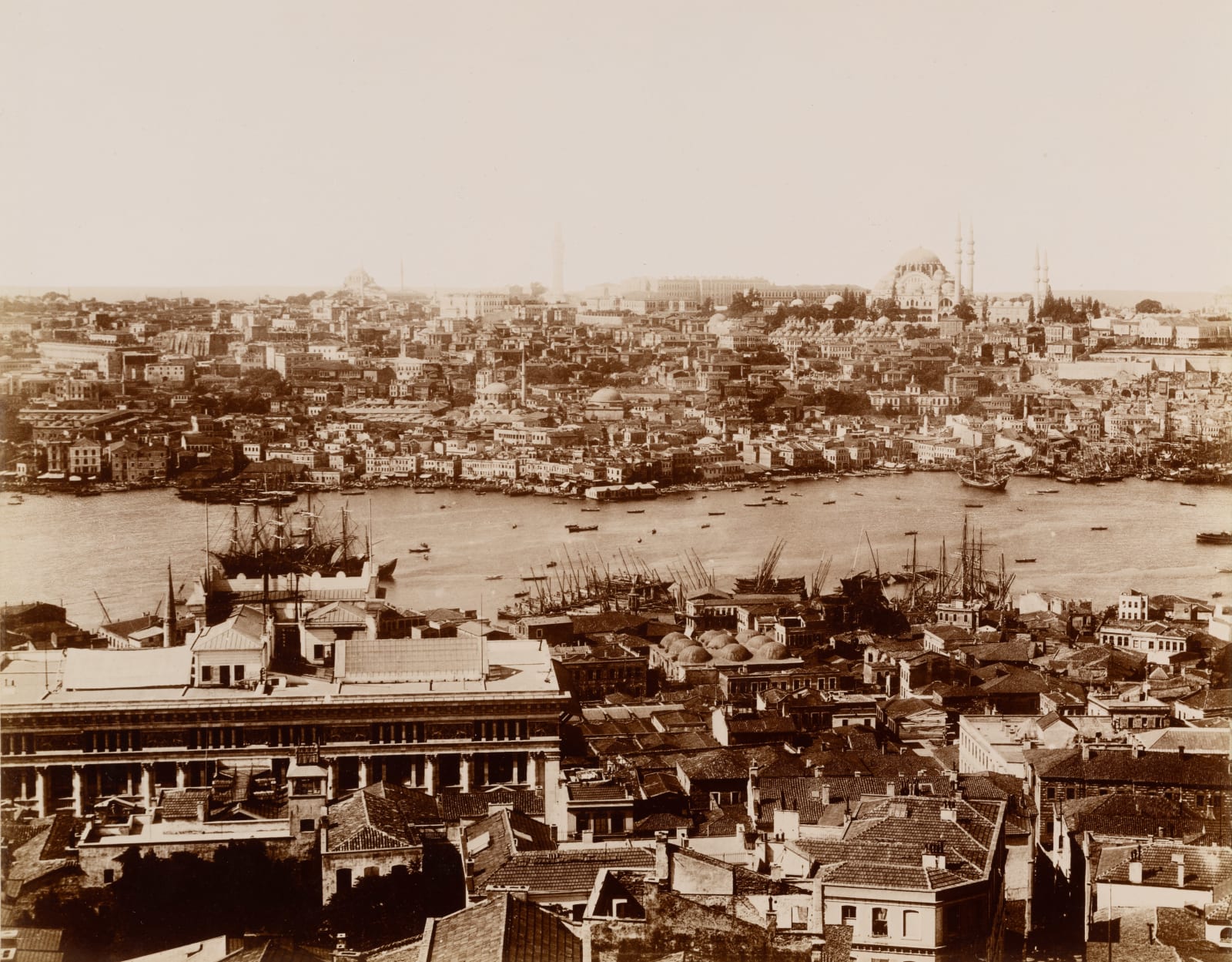 Gülmez Frères, Panorama from Galata Tower