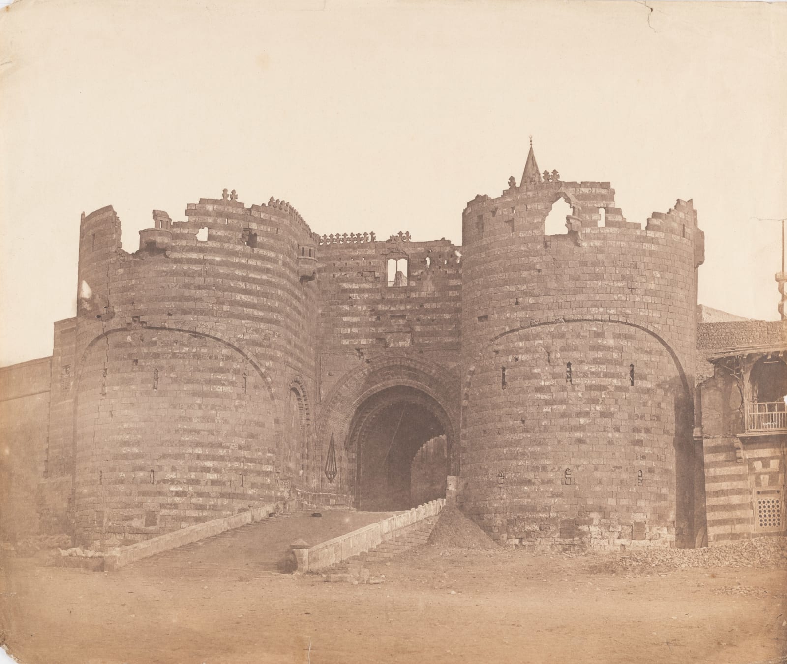 James Robertson, Bab el Azab, Cairo (Porte de la Citadelle)