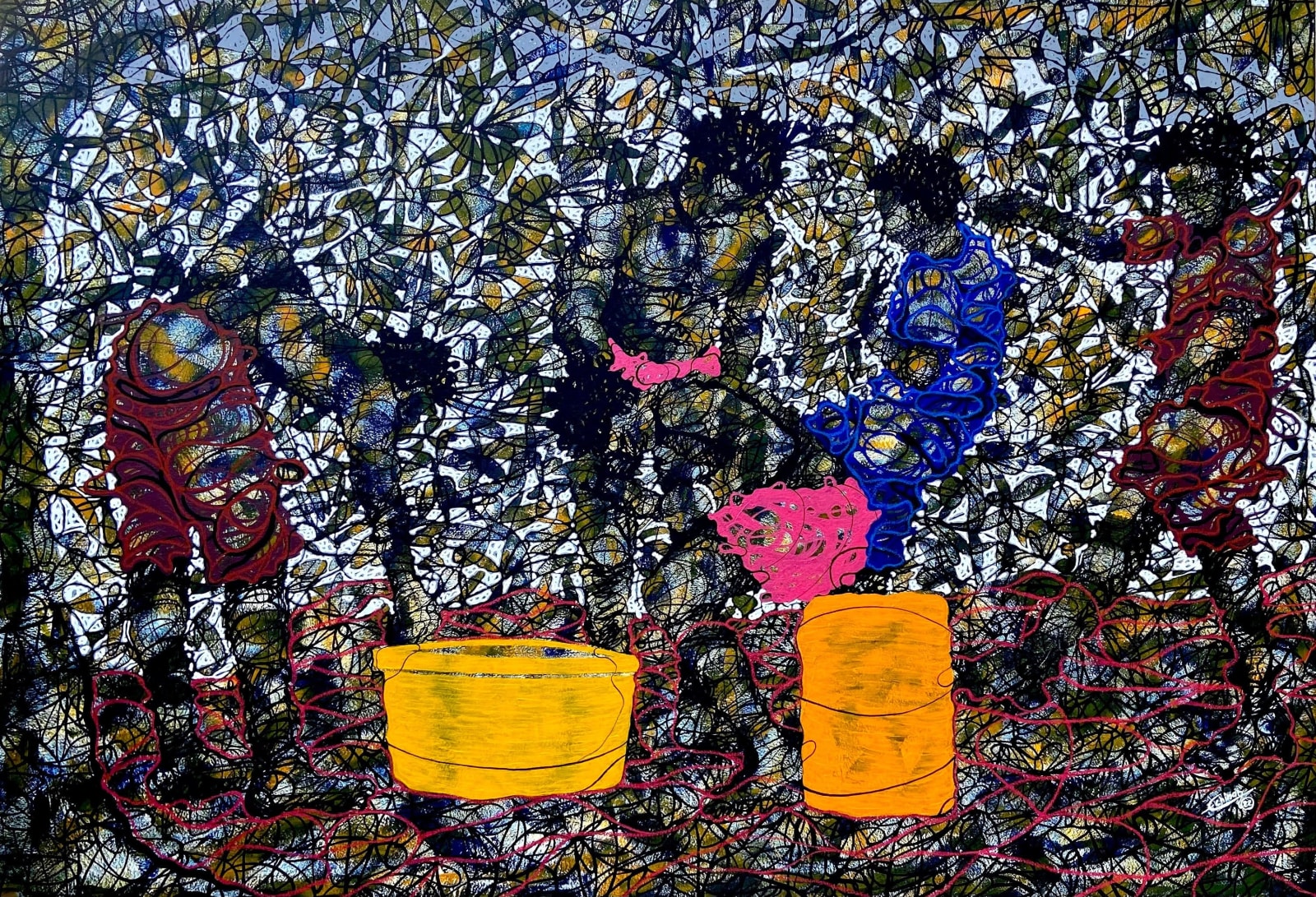 Cedric Tchinan, La purification 2, 2022
