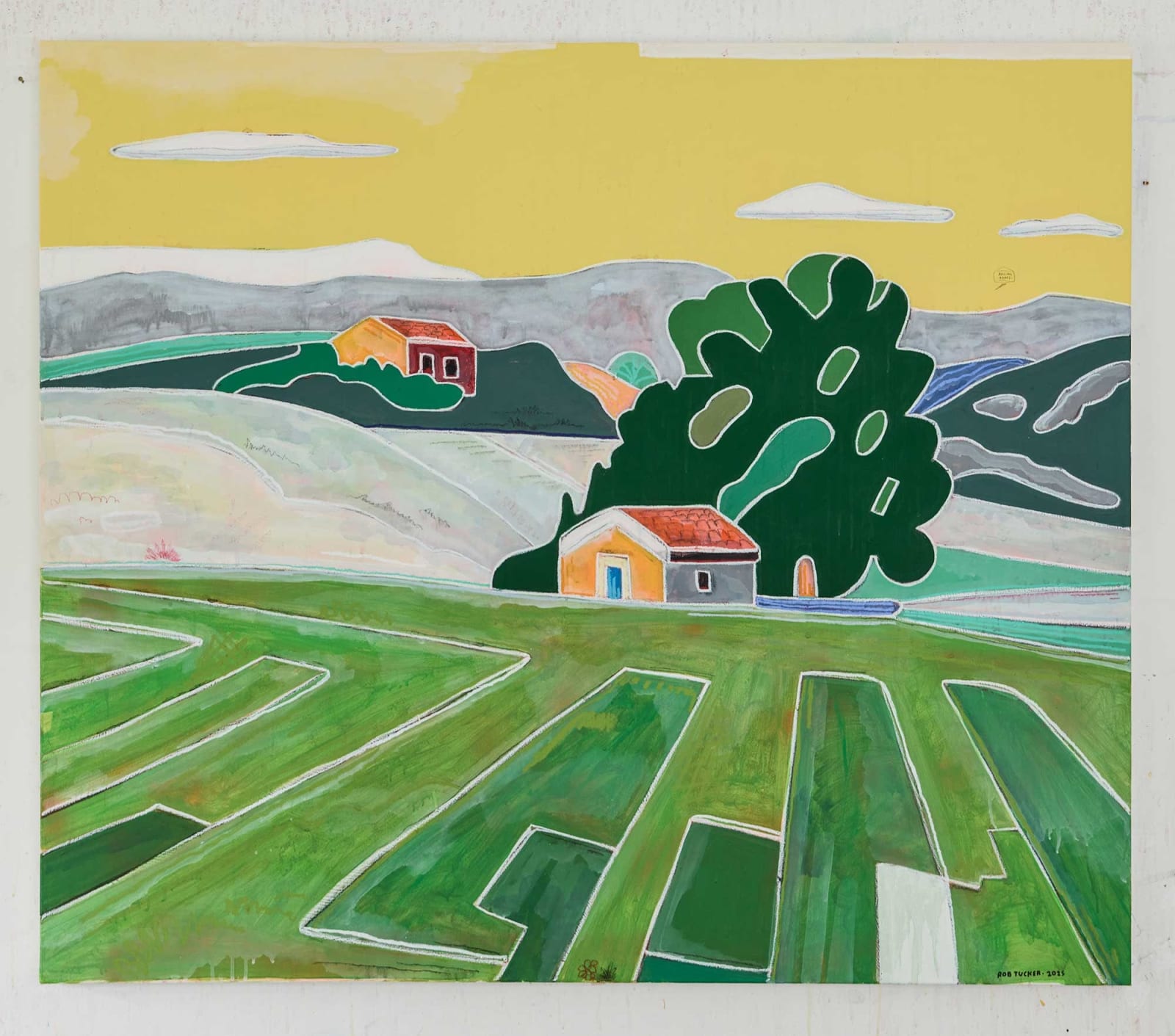 Rob Tucker, Rolling roofs, 2025