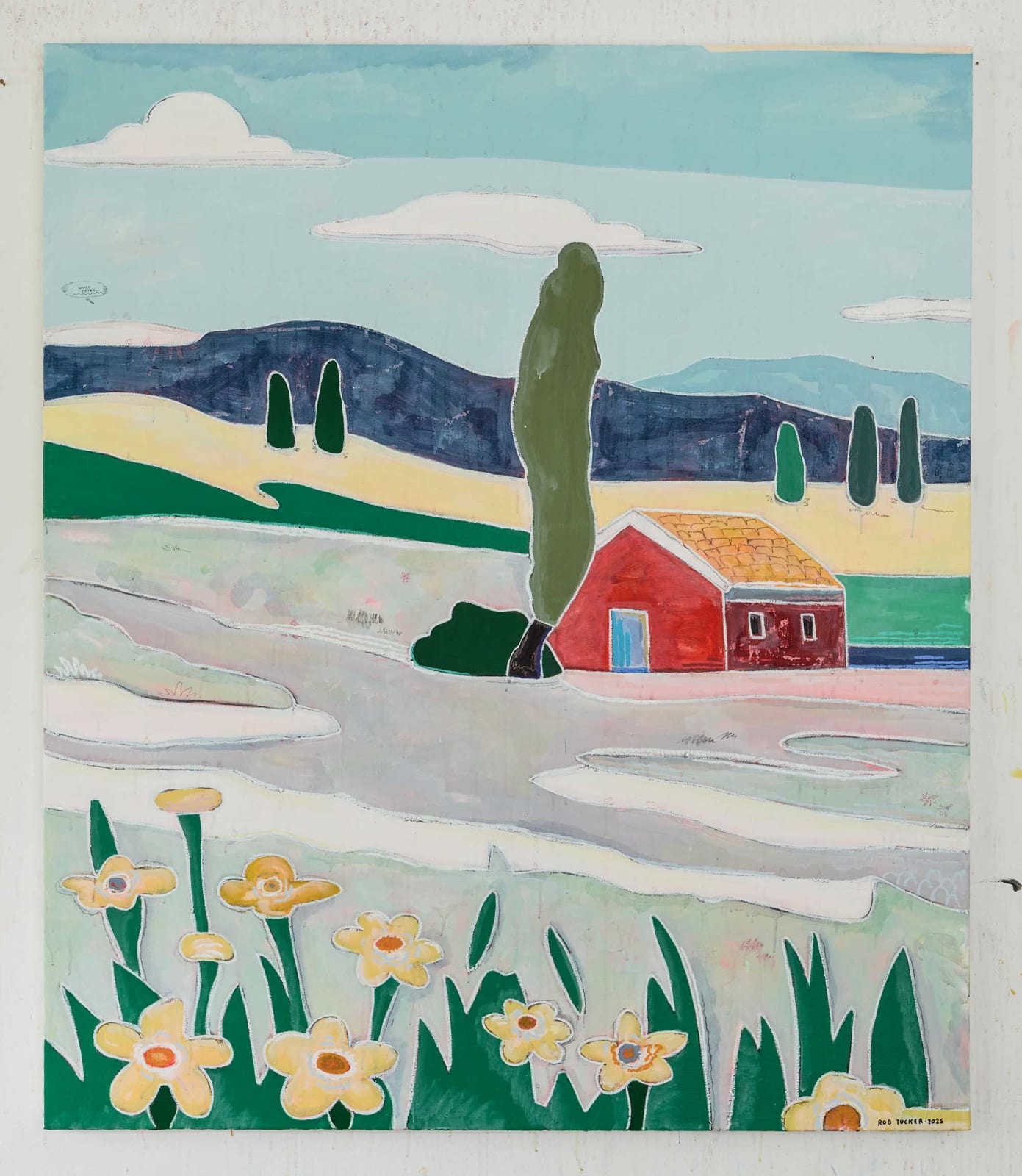 Rob Tucker, Woven paths, 2025