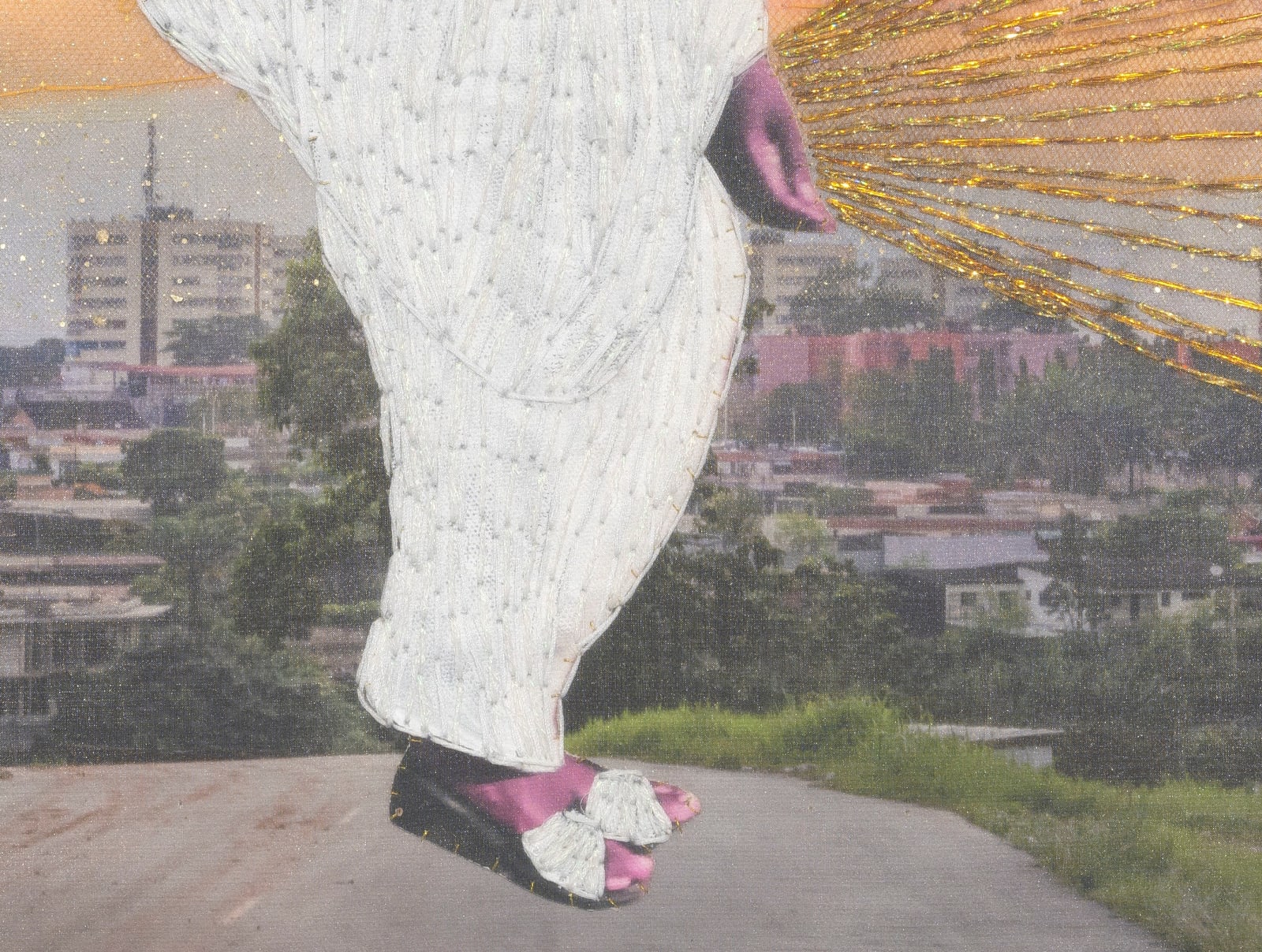 Joana Choumali, Vibrating to a Different Measure, 2023