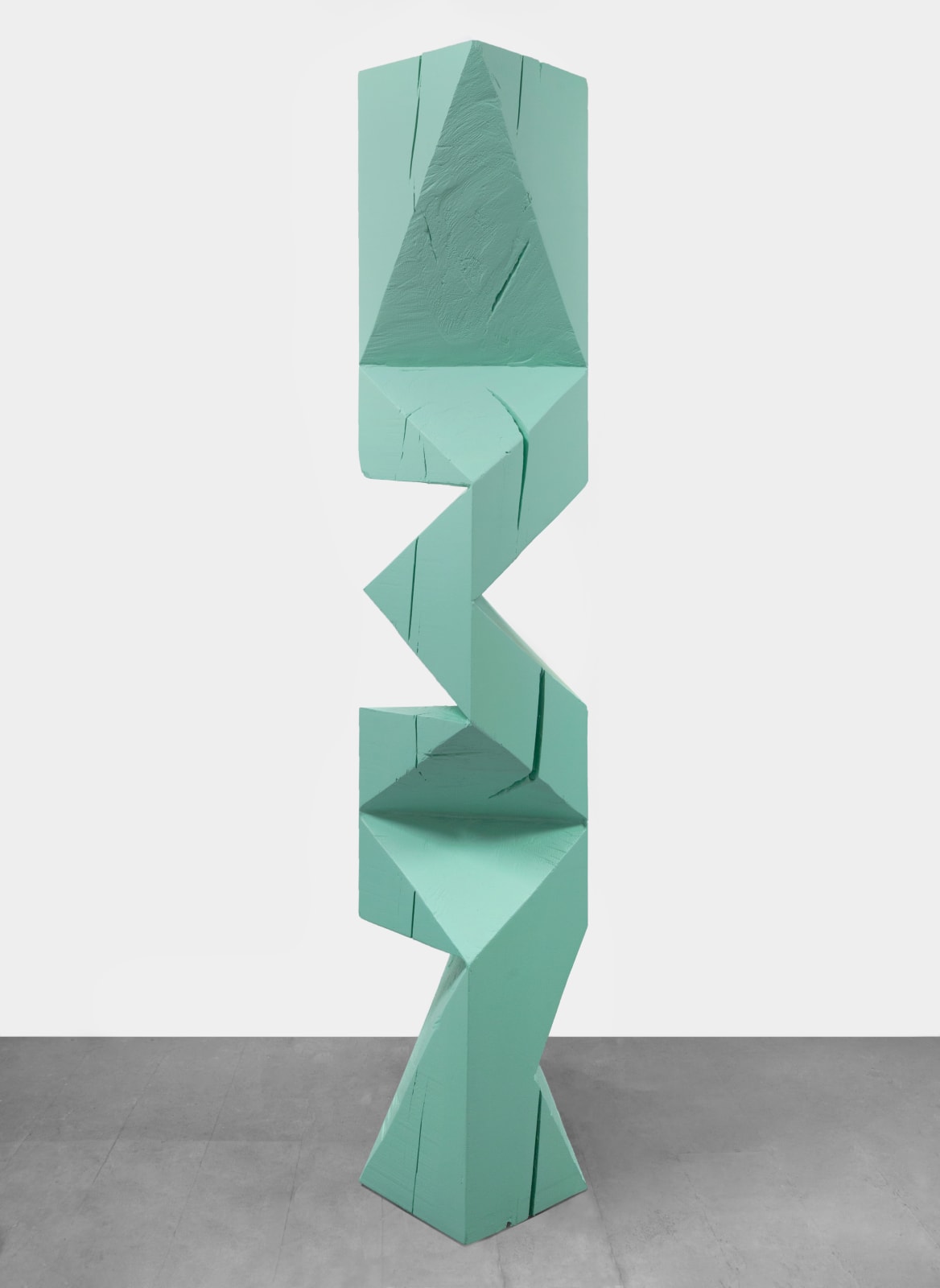 Aldo Chaparro, Column seafoam green, 2023