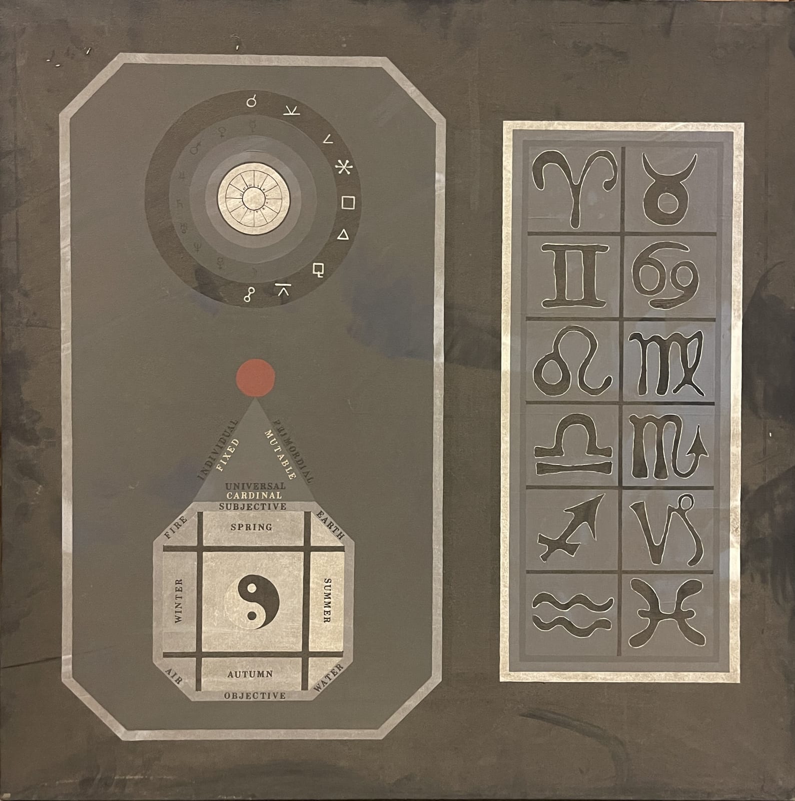 Paul Laffoley, Universal Cardinal , c. 1960s