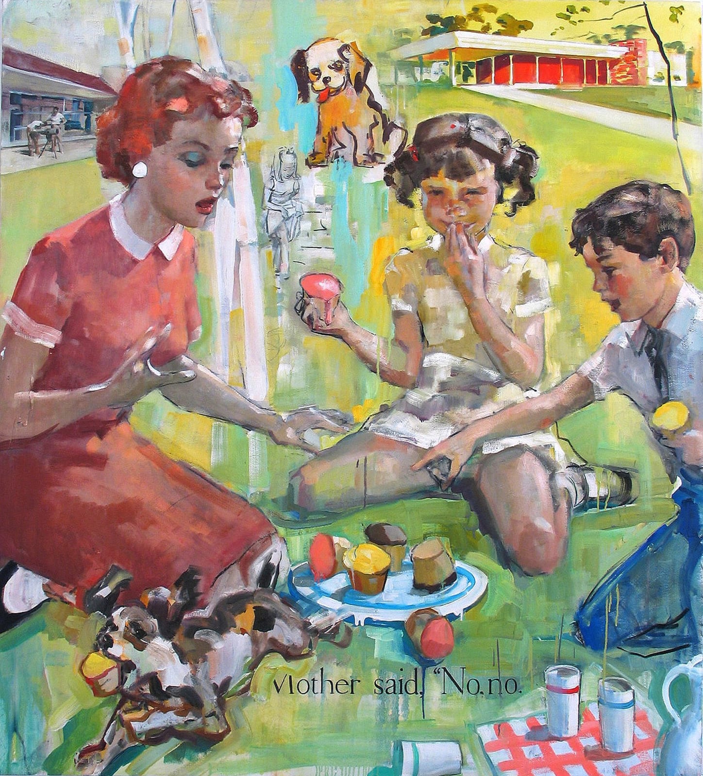 Mike Cockrill, Naughty, 2005