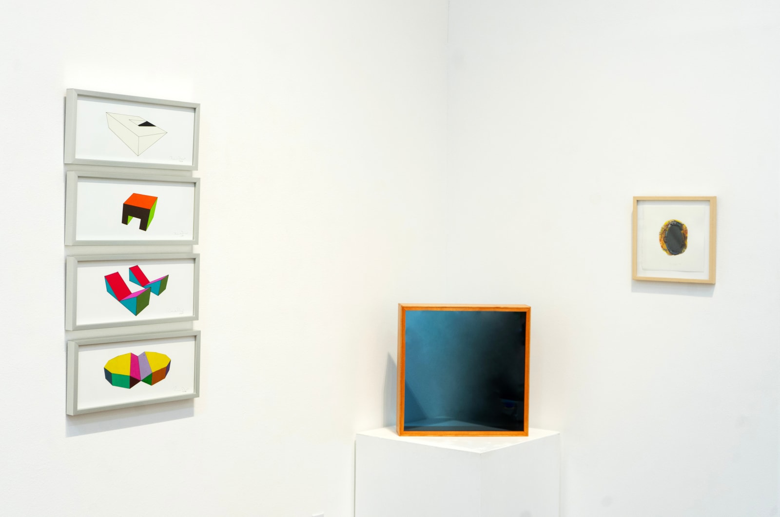 Ronald Davis, Routed Block, 1967