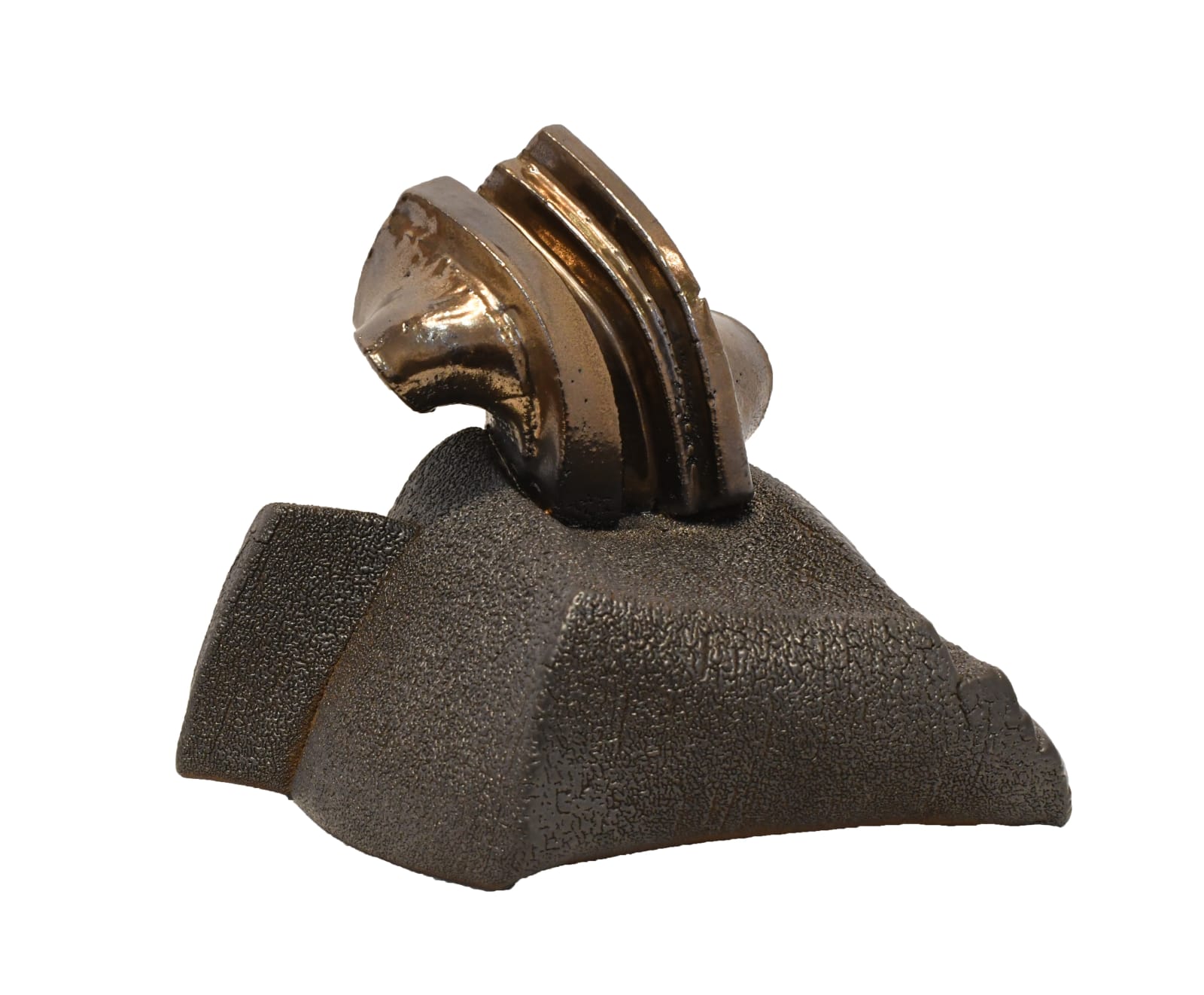 Hank Saxe, Gilded Plume, 2018