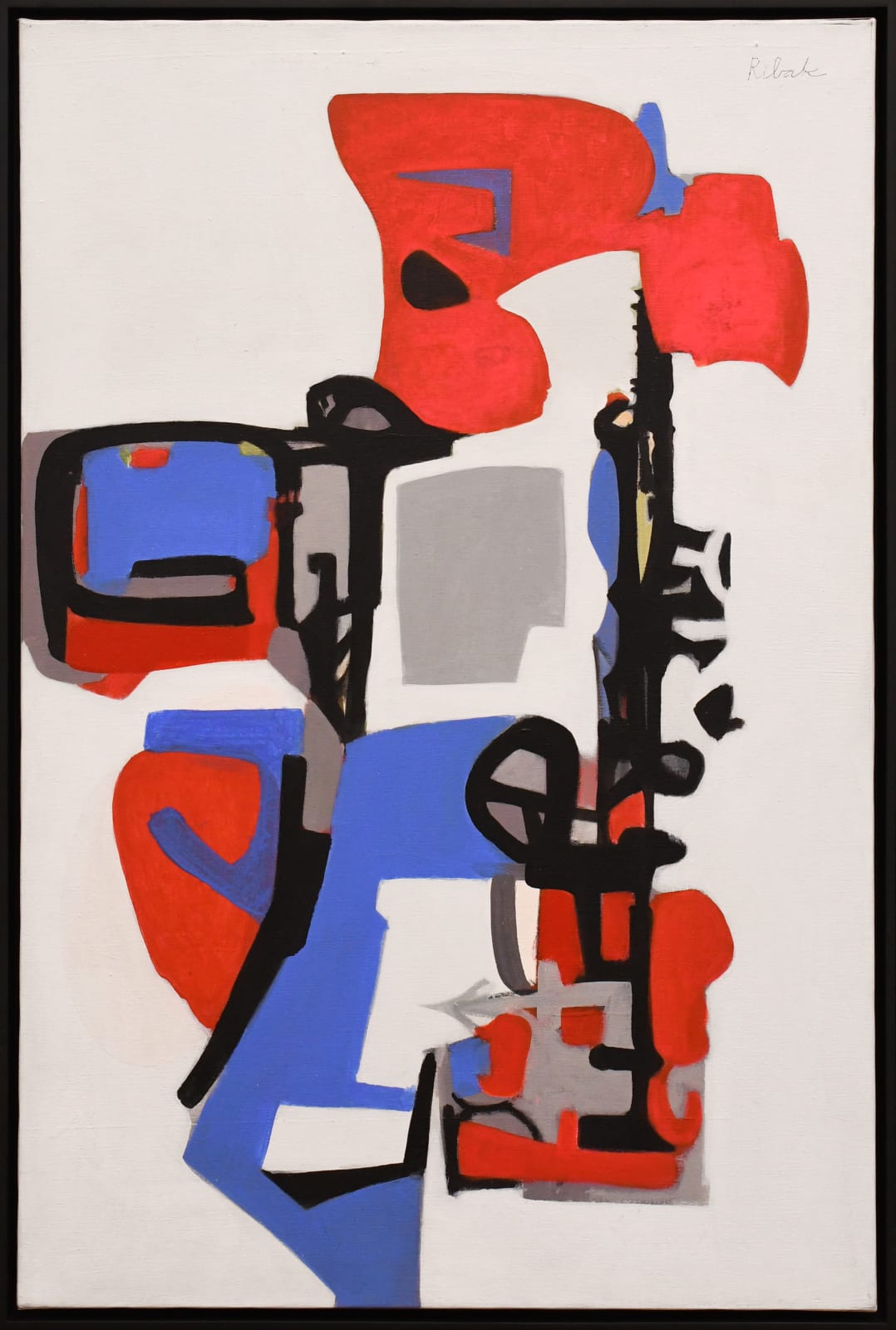 painting by Louis Ribak