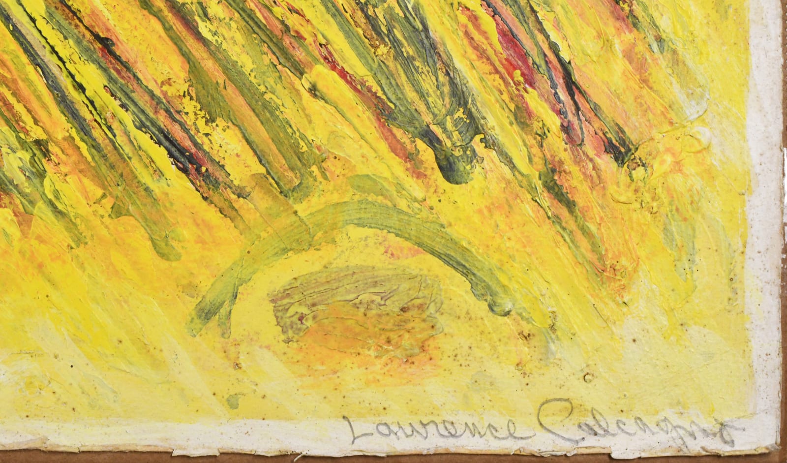 abstract painting by Lawrence Calcagno