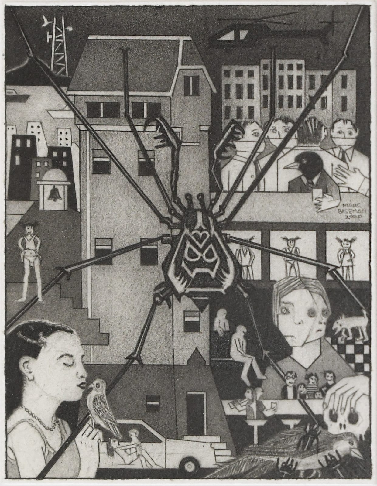 Marc Baseman, Spider, 2000