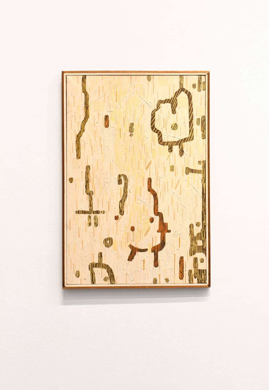 abstract oil painting by Lee Mullican
